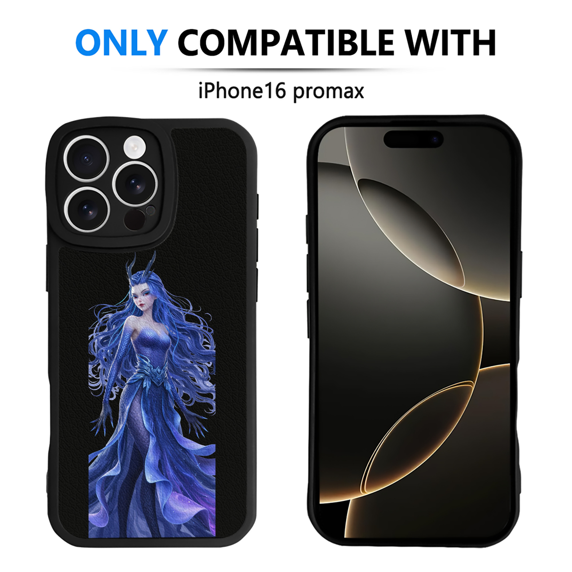 （画像用） Ne Zha 2 ナタ 魔童の大暴れ 【iPhone 16シリーズ対応】シリコンスマホケース（レザー調） 材質：シリコン